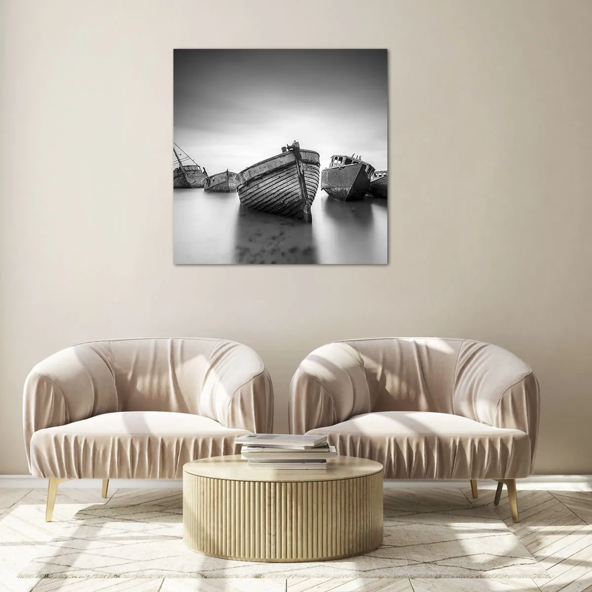 Obraz na szkle - Już tylko wspomnienia… - 40x40 cm