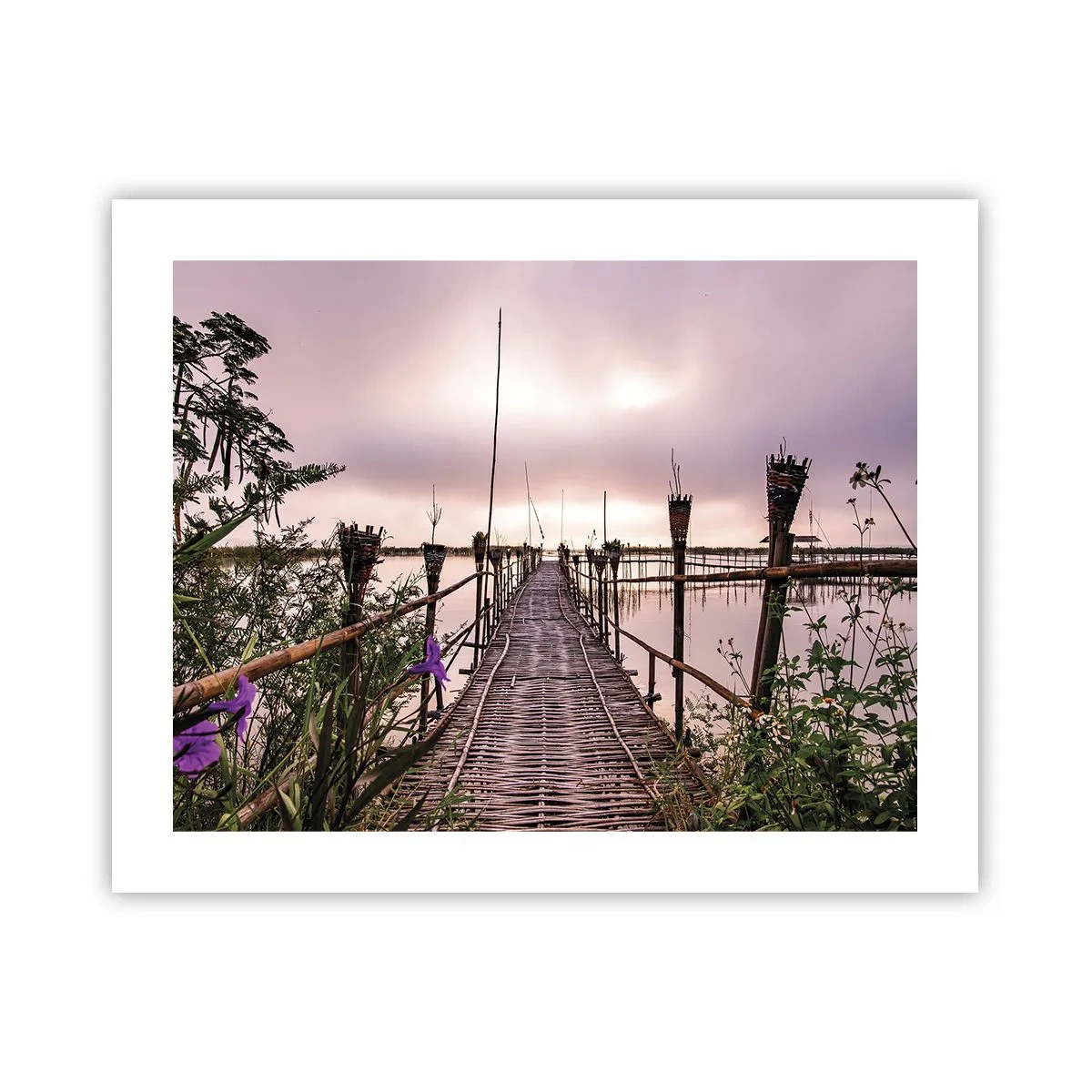 Plakat - Spokój i cisza Azji - 50x40 cm