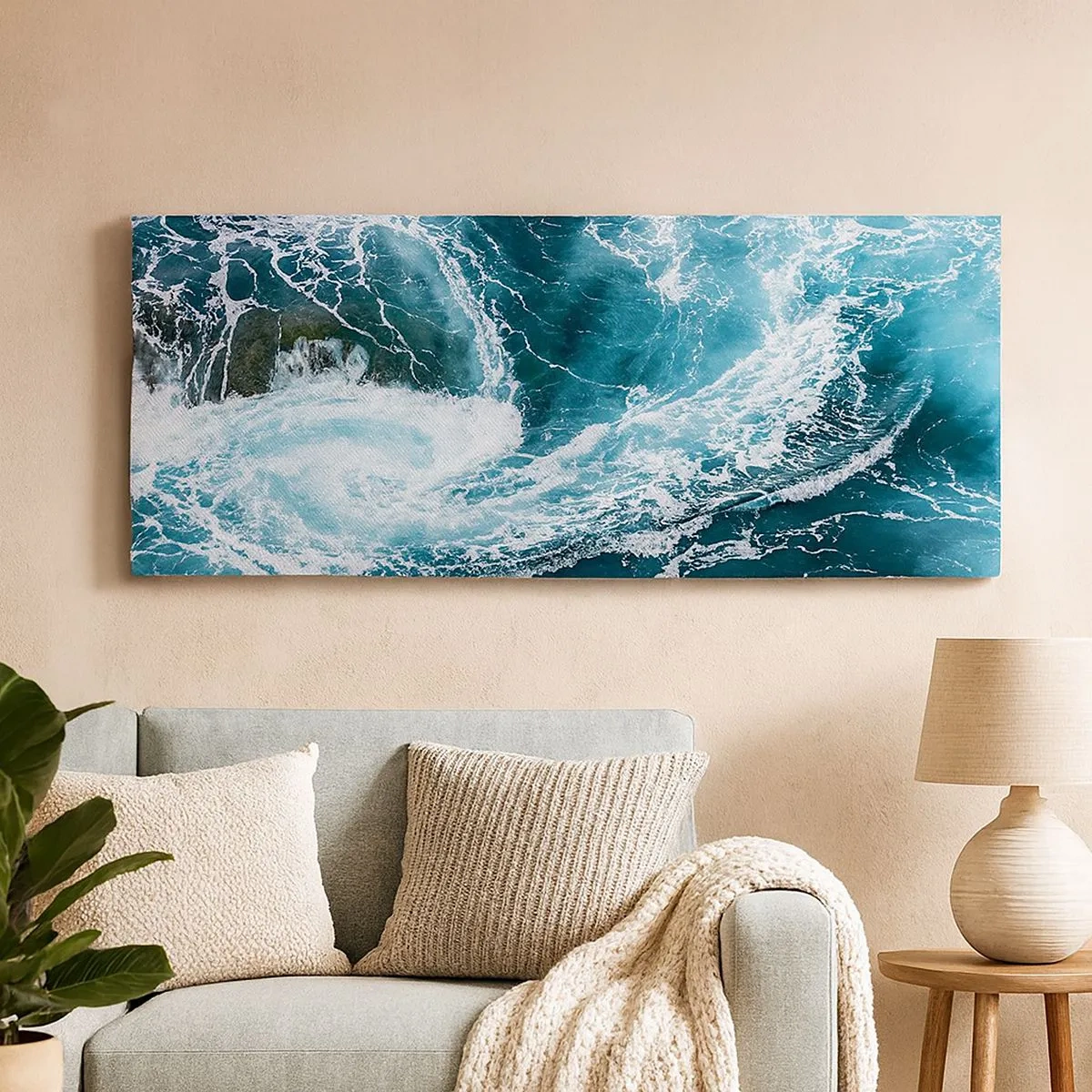 Obraz na płótnie - Wrota do wnętrza Ziemi - 100x40 cm