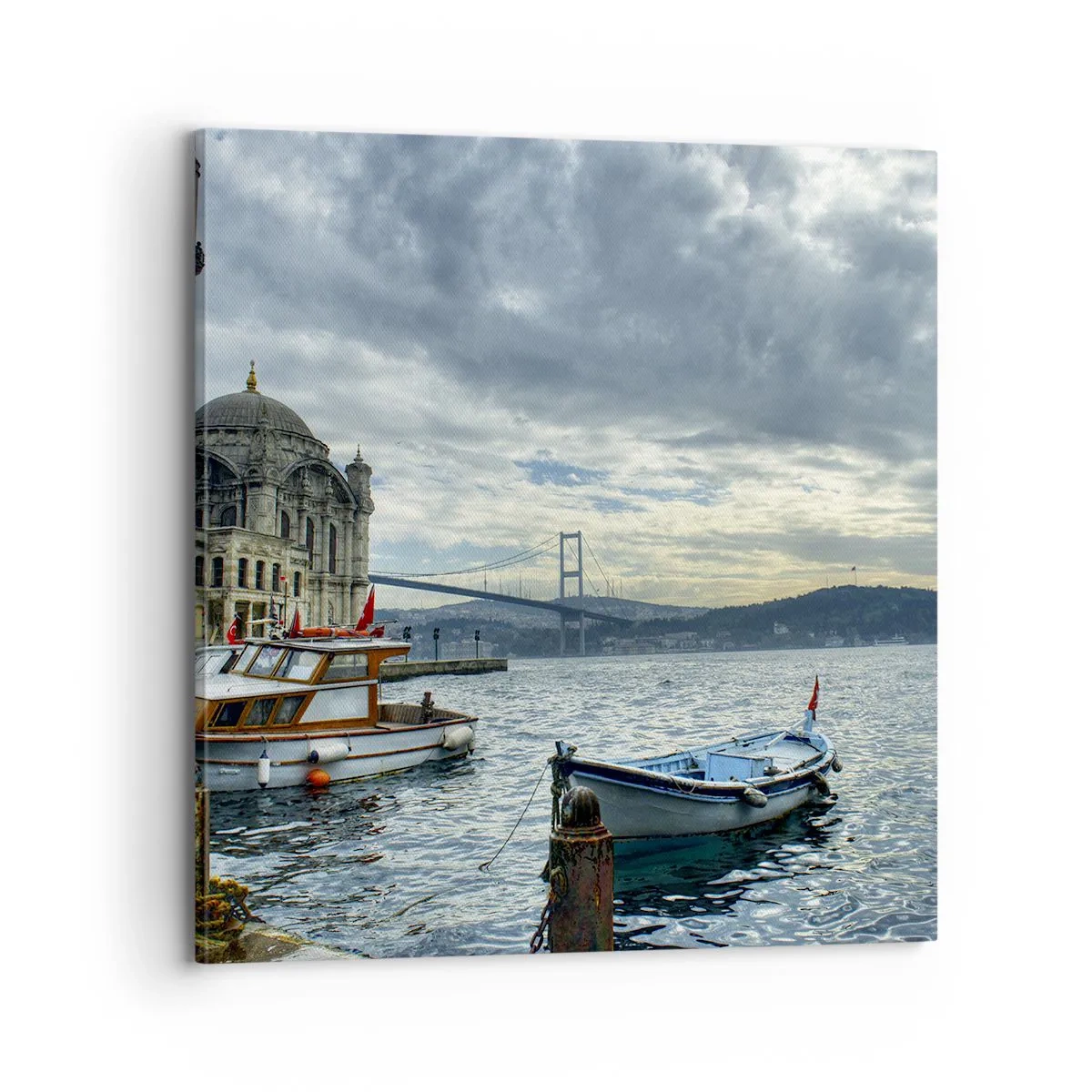 Obraz na płótnie - Na granicy światów - 70x70 cm