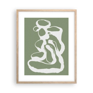 Plakat w ramie jasny dąb - Wołanie przestrzeni - 40x50 cm