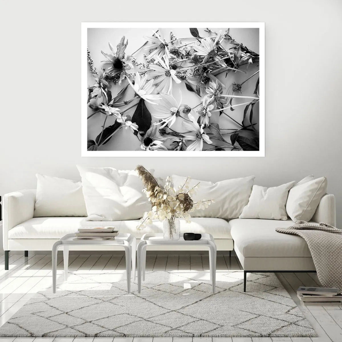 Plakat - Nie-bukiet kwiatów - 70x50 cm