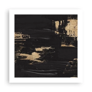 Plakat - Ślad dotyku - 50x50 cm
