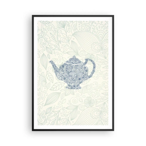 Plakat w czarnej ramie - Herbaty czar - 70x100 cm