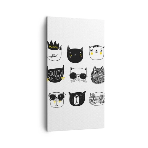 Obraz na płótnie - Każdy inny - 45x80 cm