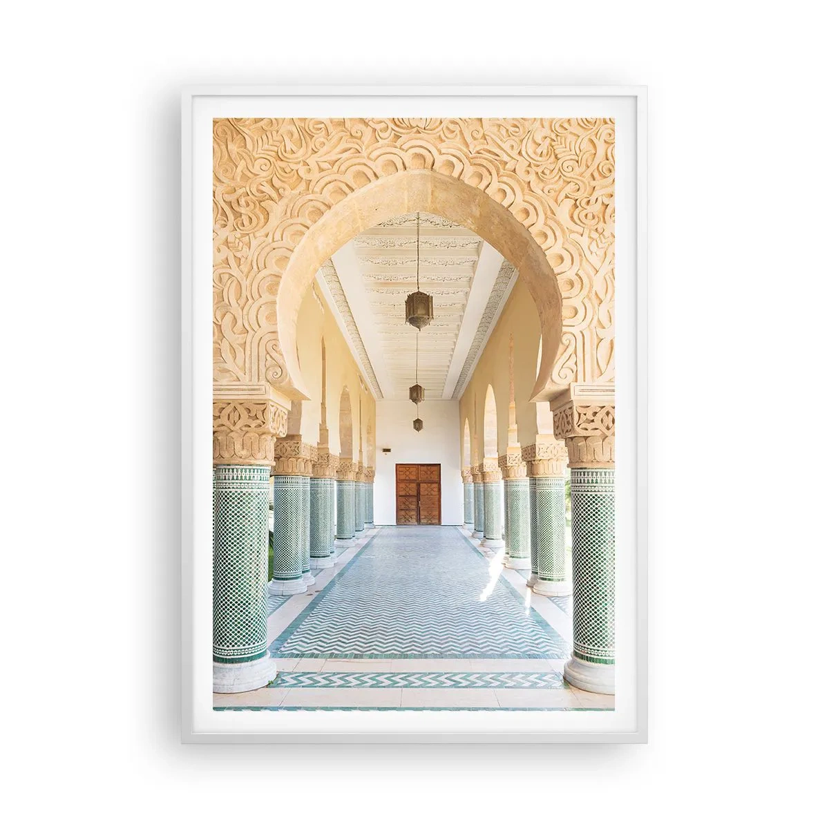 Plakat w białej ramie - Z opowieści Szeherezady - 70x100 cm