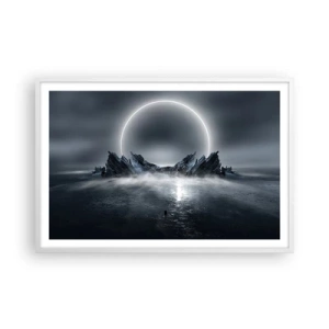 Plakat w białej ramie - Finał opowieści - 91x61 cm