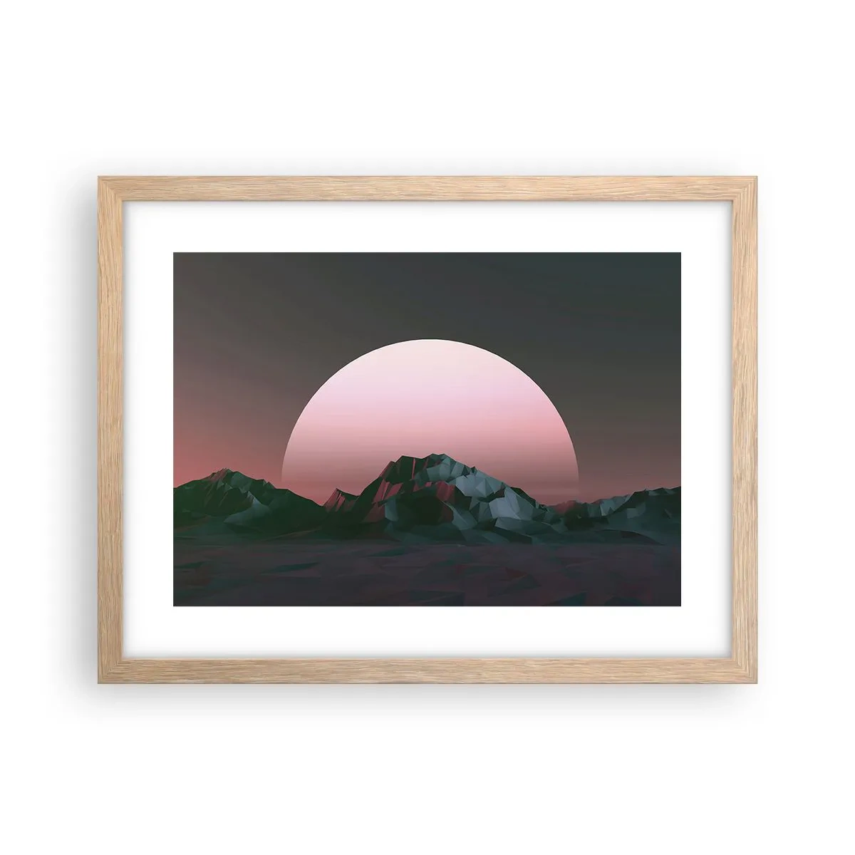 Plakat w ramie jasny dąb - W sąsiedniej galaktyce - 40x30 cm