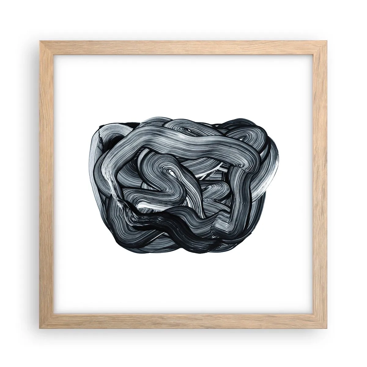 Plakat w ramie jasny dąb - To nie takie proste - 30x30 cm