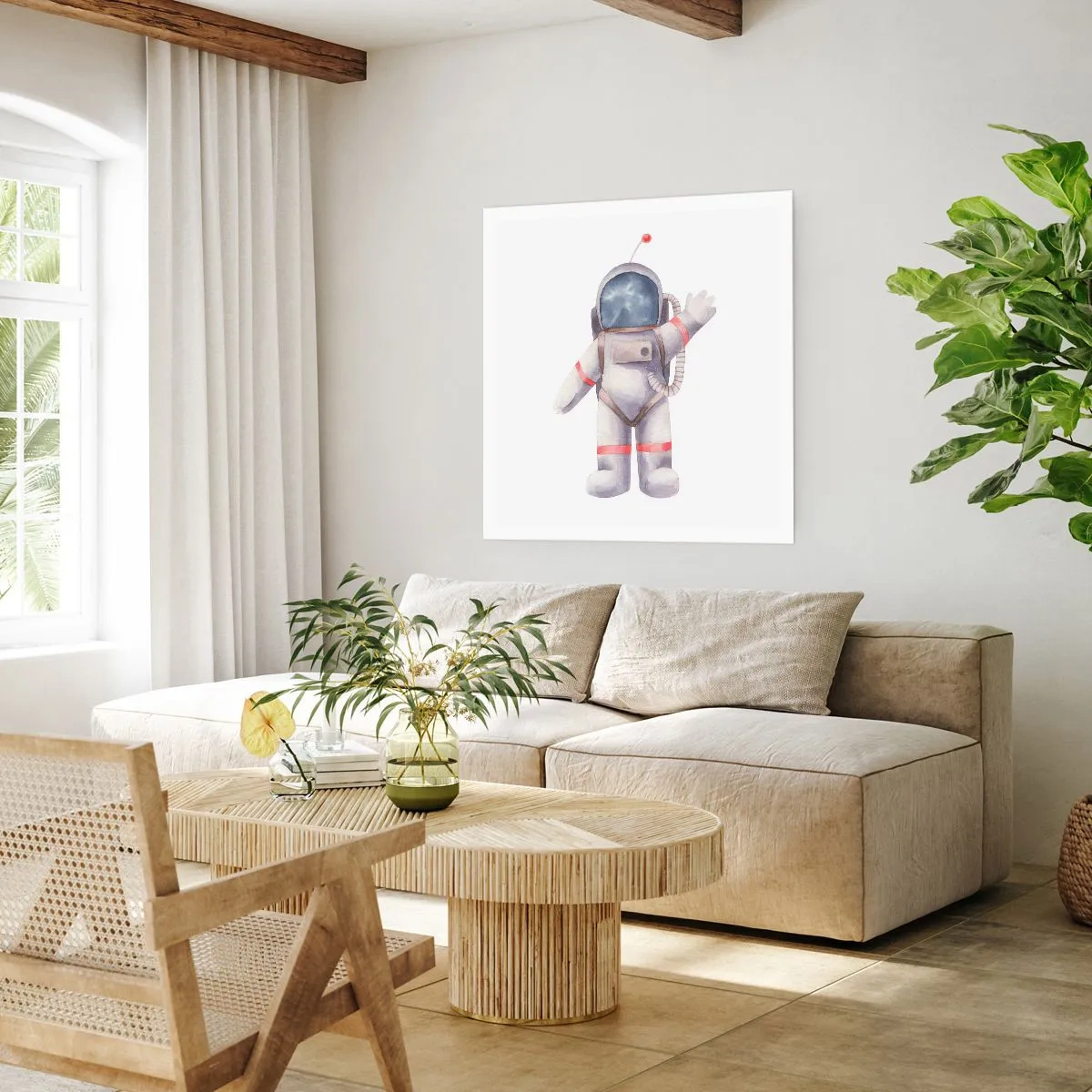 Plakat - To na razie! - 50x50 cm