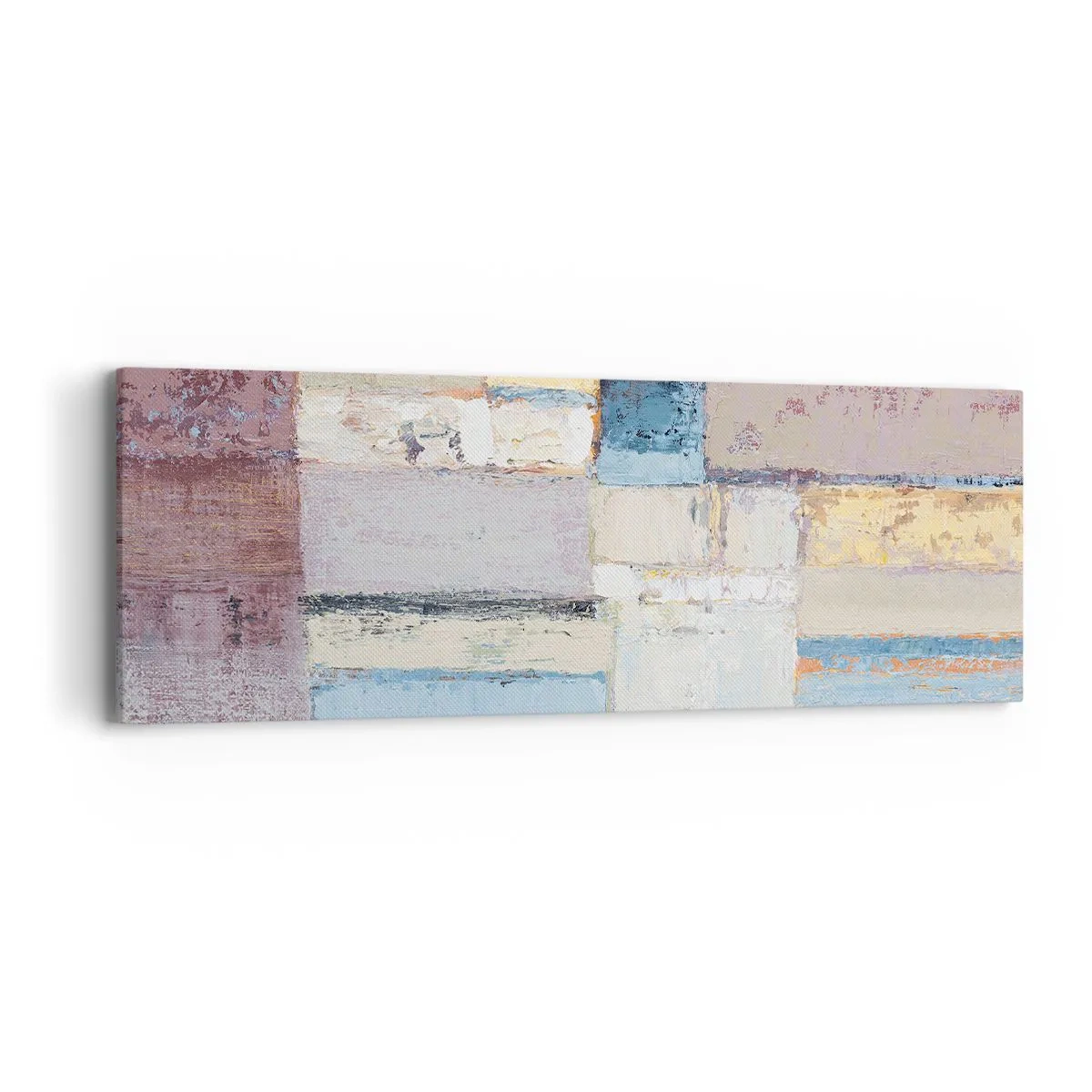 Obraz na płótnie - Spokój geometrii - 90x30 cm