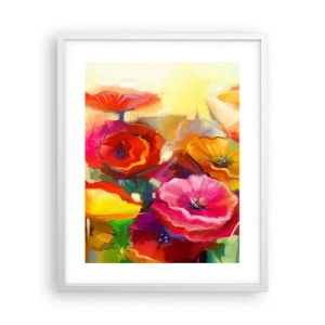 Plakat w białej ramie - Nie tylko czerwone - 40x50 cm