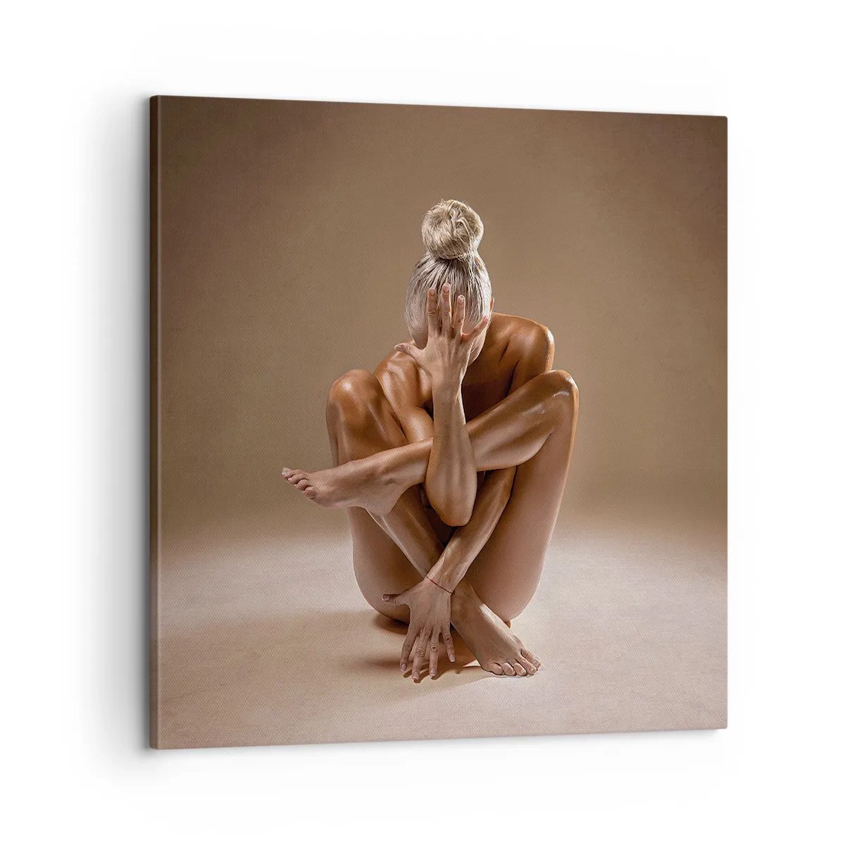 Obraz na płótnie - Jedność ciała i ducha - 60x60 cm