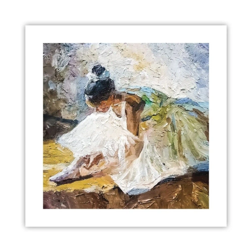 Plakat - Z obrazu Degasa - 40x40 cm
