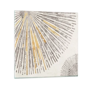 Obraz na szkle - Uroda promienia - 60x60 cm