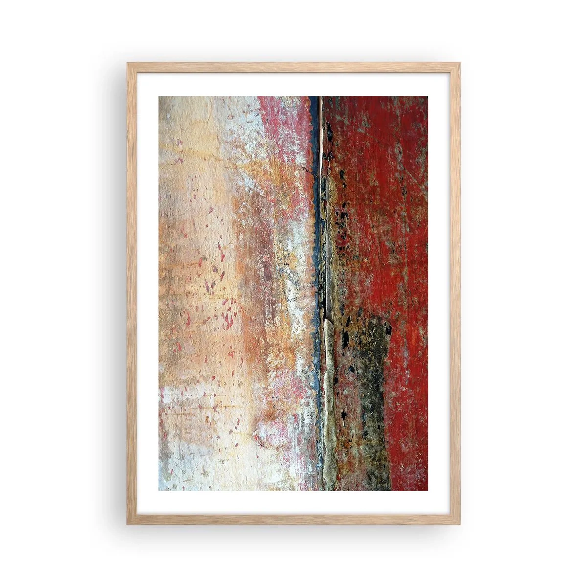 Plakat w ramie jasny dąb - Może to morze - 50x70 cm