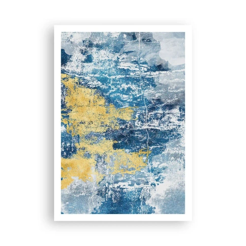 Plakat - Abstrakcja pełna pogody - 70x100 cm