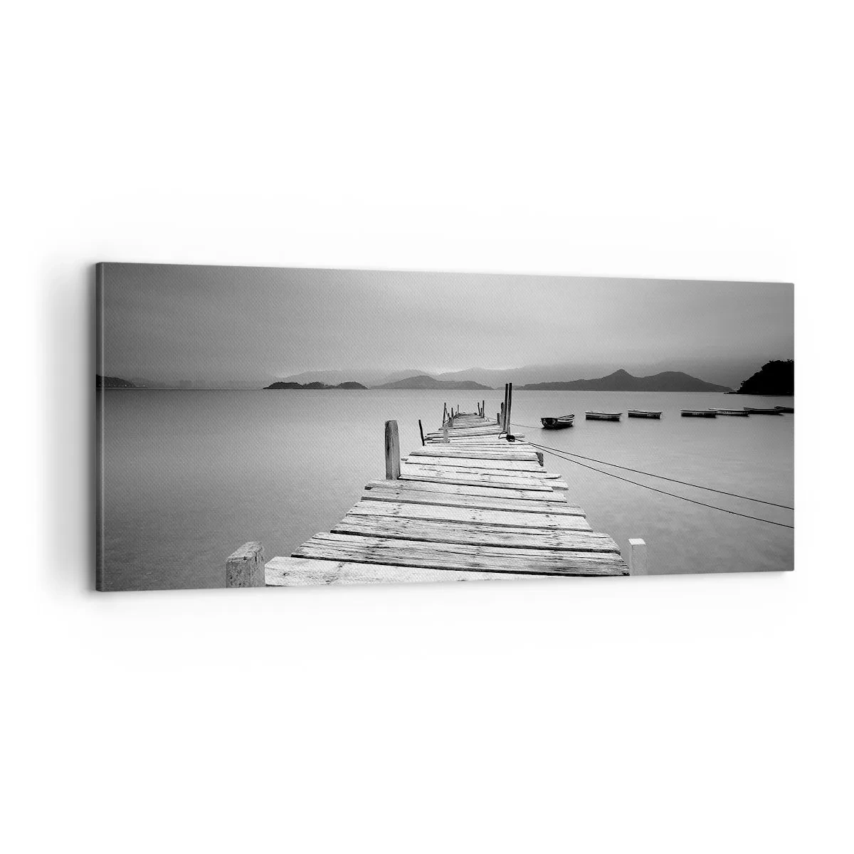 Obraz na płótnie - Za górami, za morzami - 100x40 cm