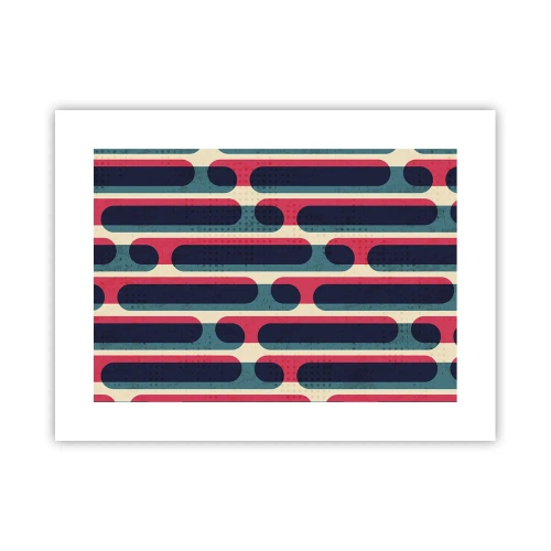 Plakat - W głąb i do przodu - 40x30 cm