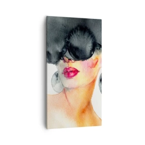 Obraz na płótnie - Tajemnica elegancji - 55x100 cm