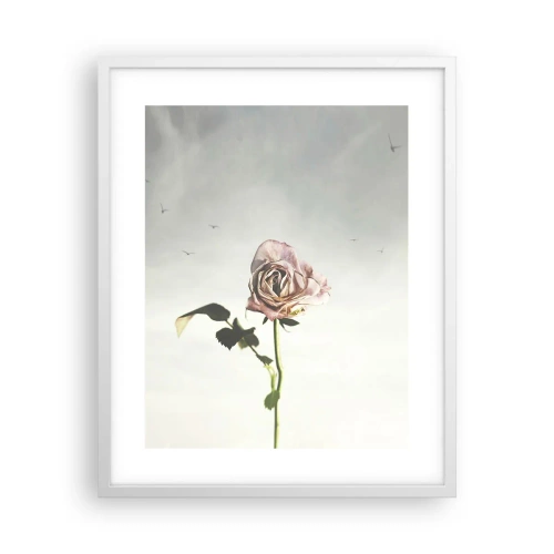 Plakat w białej ramie - Powitanie wiosny - 40x50 cm
