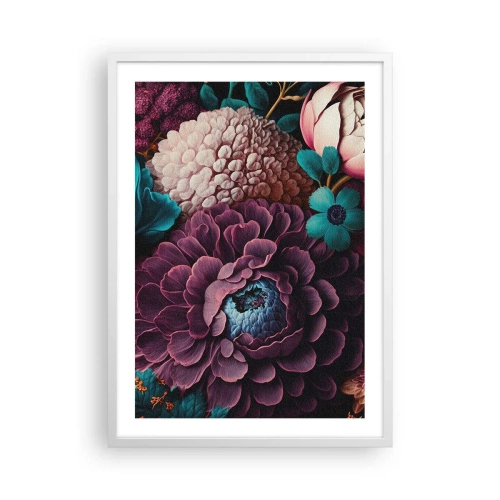 Plakat w białej ramie - Natura na bogato - 50x70 cm
