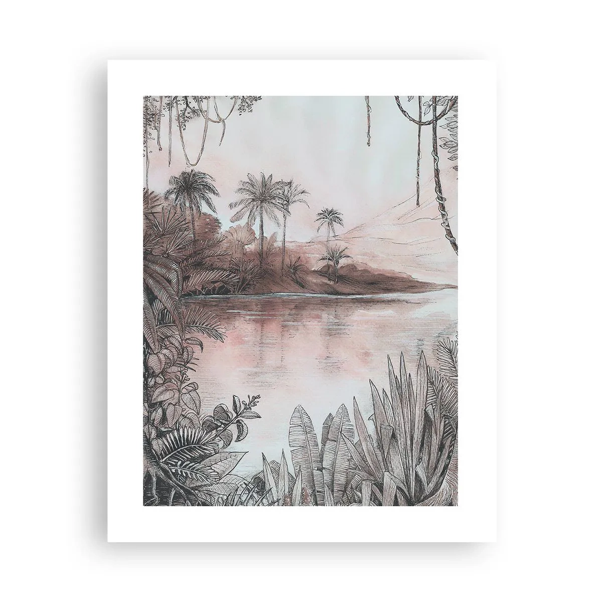 Plakat - XIX-wieczny pamiętnik odkrywcy - 40x50 cm