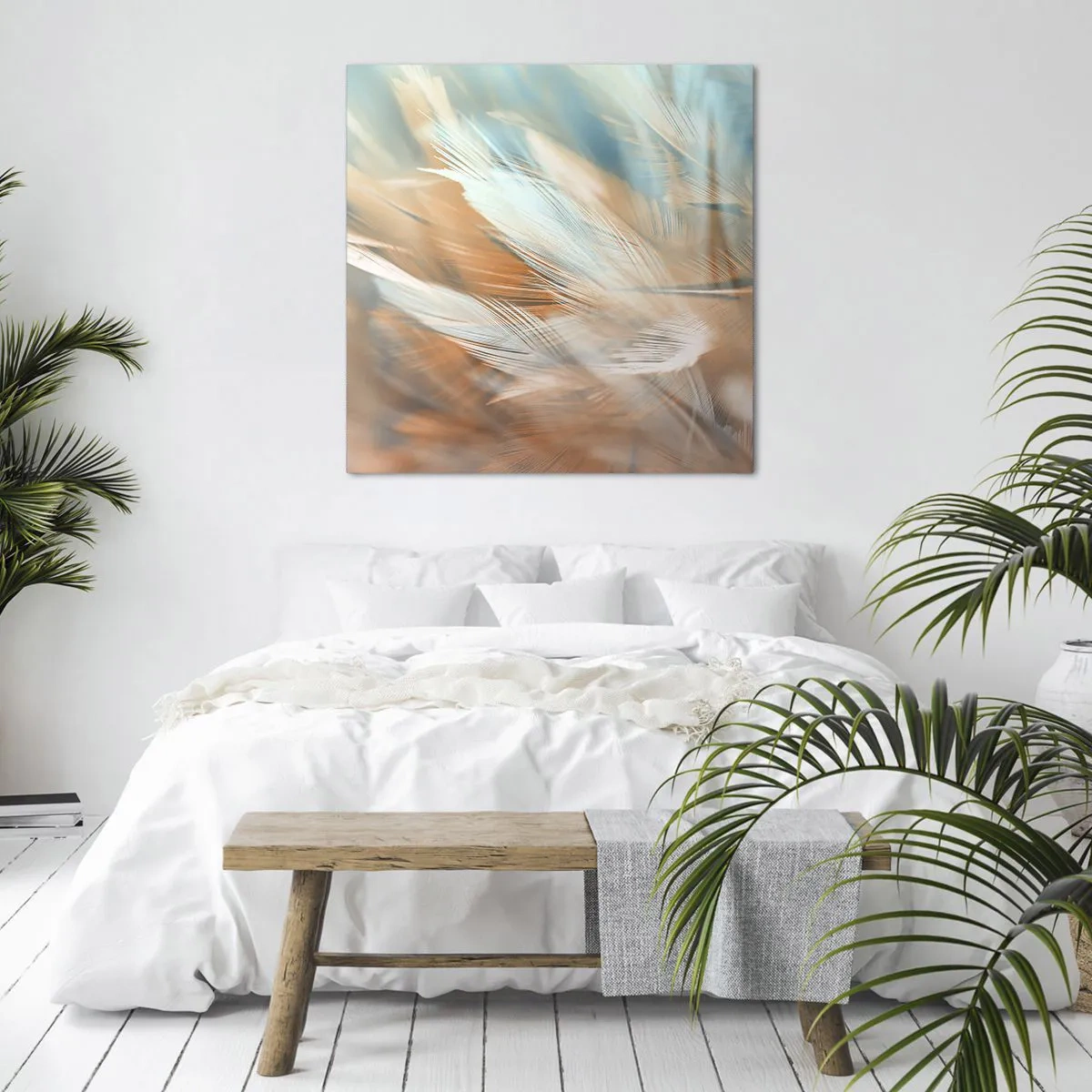 Obraz na płótnie - W krainie łagodności - 60x60 cm