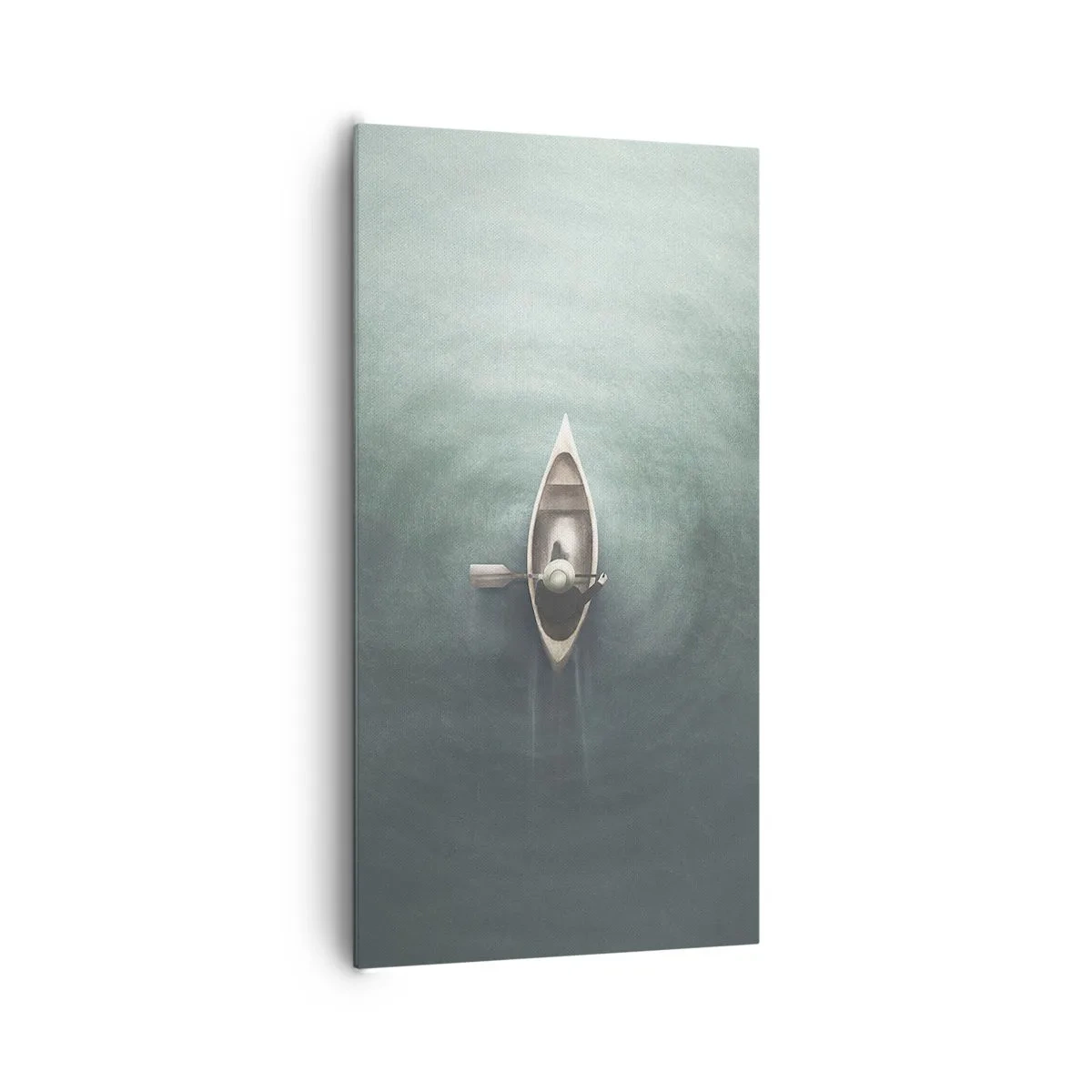 Obraz na płótnie - Przez księżycowe jezioro - 65x120 cm