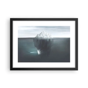 Plakat w czarnej ramie - Podwodna tajemnica - 40x30 cm