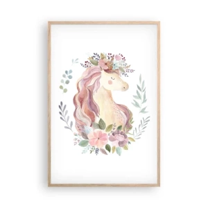 Plakat w ramie jasny dąb - Zaproszenie do świata baśni - 61x91 cm