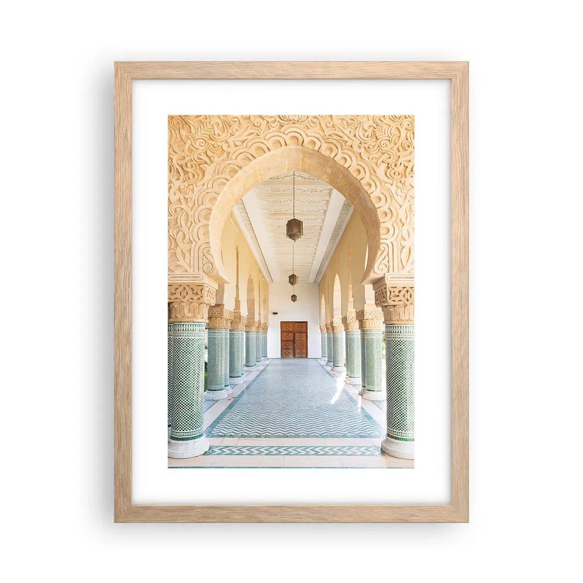 Plakat w ramie jasny dąb - Z opowieści Szeherezady - 30x40 cm