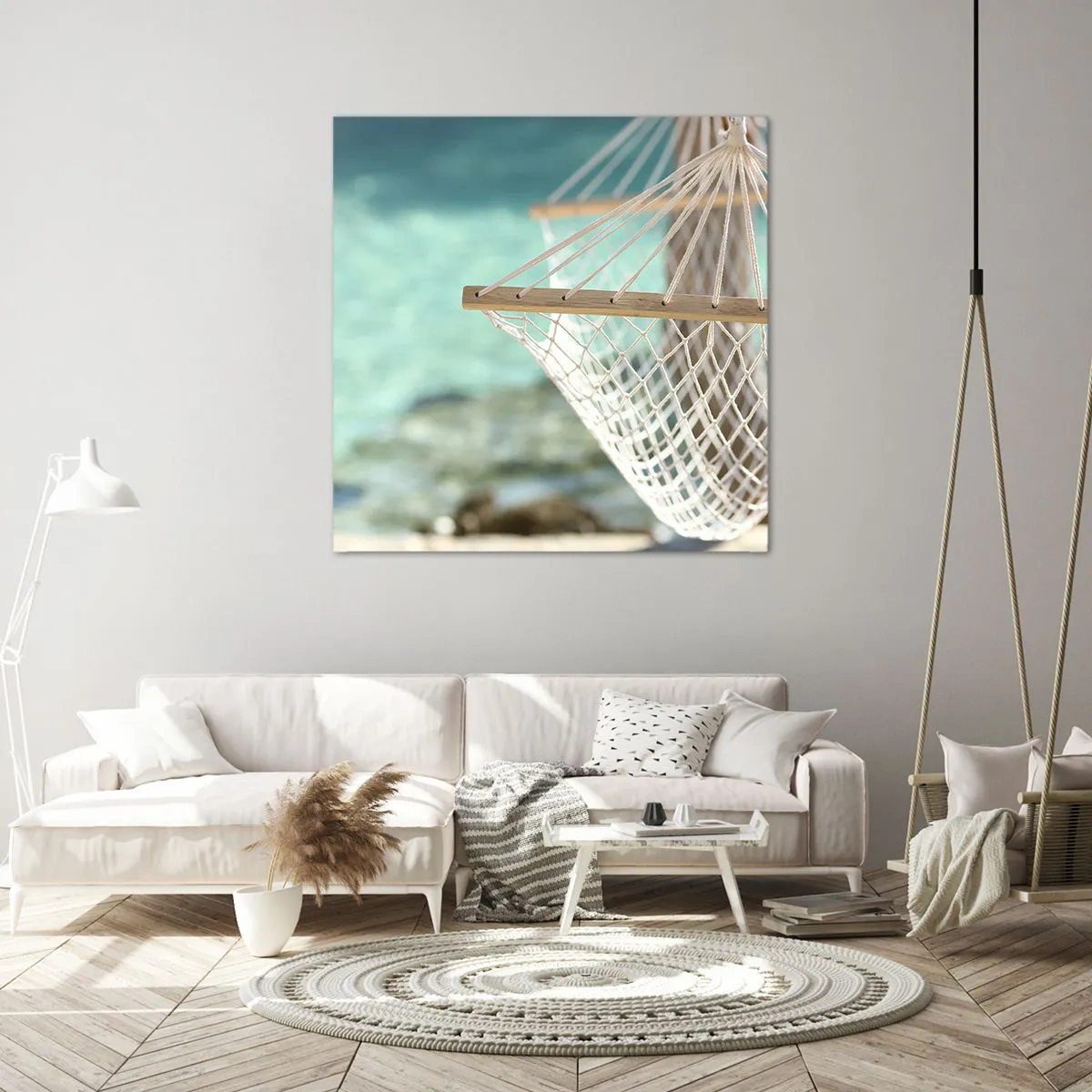 Obraz na płótnie - Czas relaksu - 70x70 cm