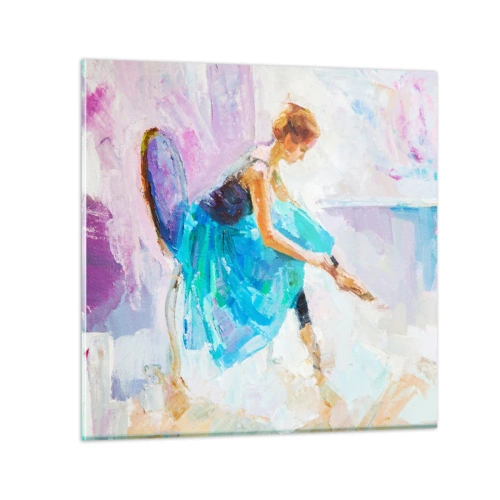 Obraz na szkle - Niewysłowiony wdzięk, subtelny czar - 60x60 cm