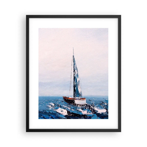 Plakat w czarnej ramie - Braterstwo wiatru - 40x50 cm
