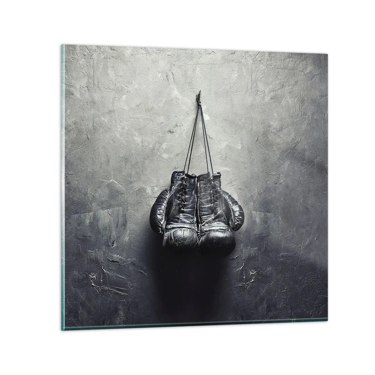 Obraz na szkle - Czas walki i czas pokoju - 40x40 cm