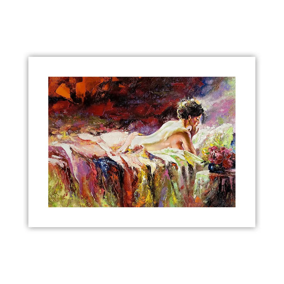 Plakat - Zamyślona Wenus - 40x30 cm