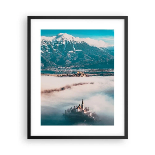 Plakat w czarnej ramie - Początek baśni - 40x50 cm