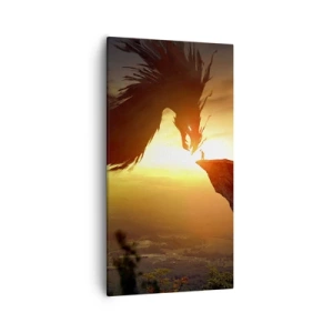 Obraz na płótnie - Pogromca smoka - 55x100 cm