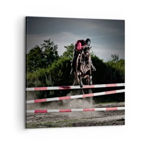 Obraz na płótnie - Razem po zwycięstwo - 60x60 cm