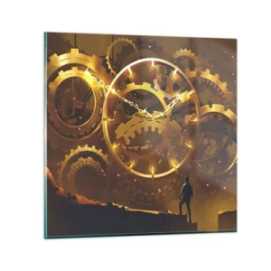 Obraz na szkle - U źródeł czasu - 50x50 cm