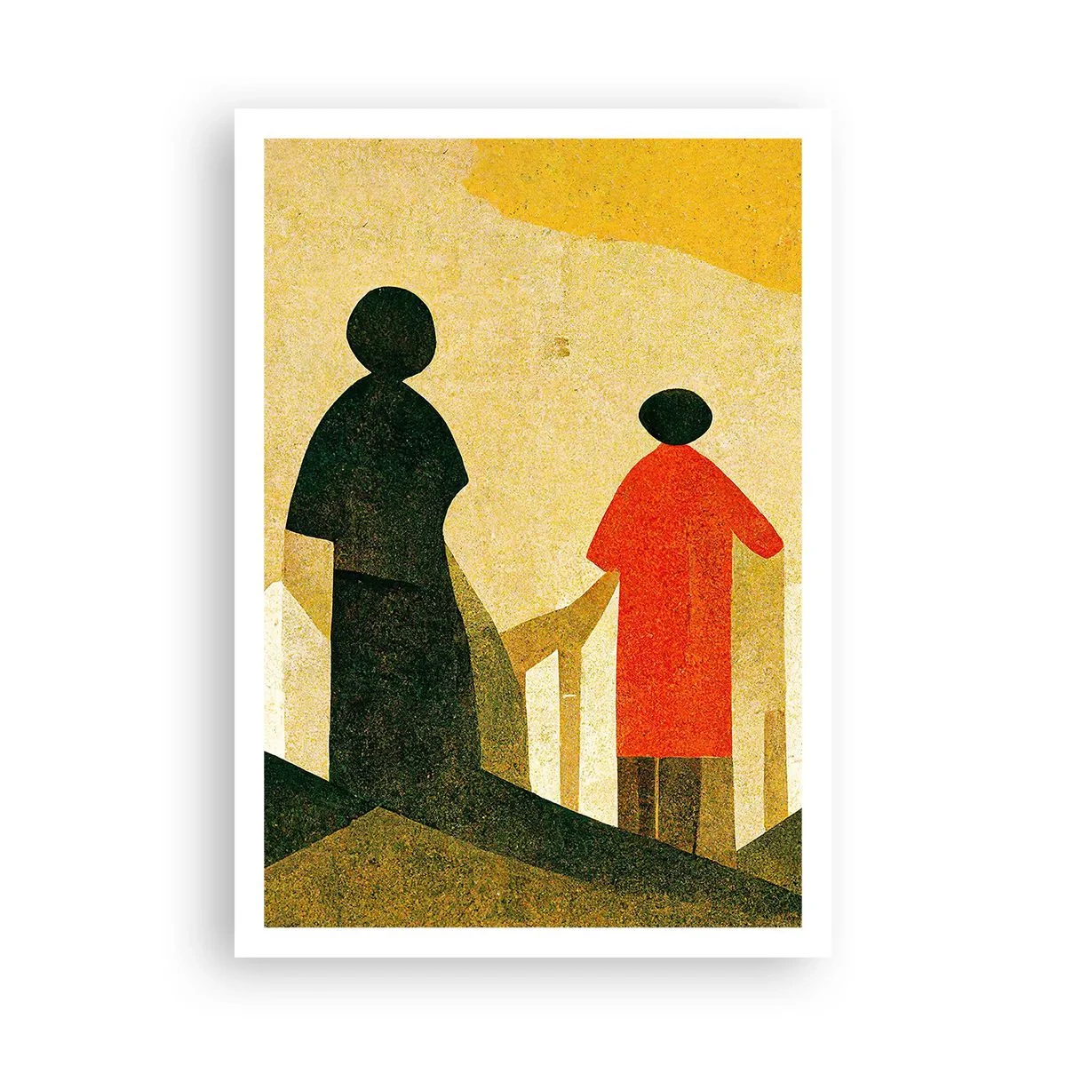 Plakat - Jeszcze daleka droga - 70x100 cm