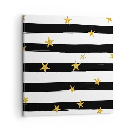 Obraz na płótnie - Wszyscy urodziliśmy się pod szczęśliwą gwiazdą - 50x50 cm