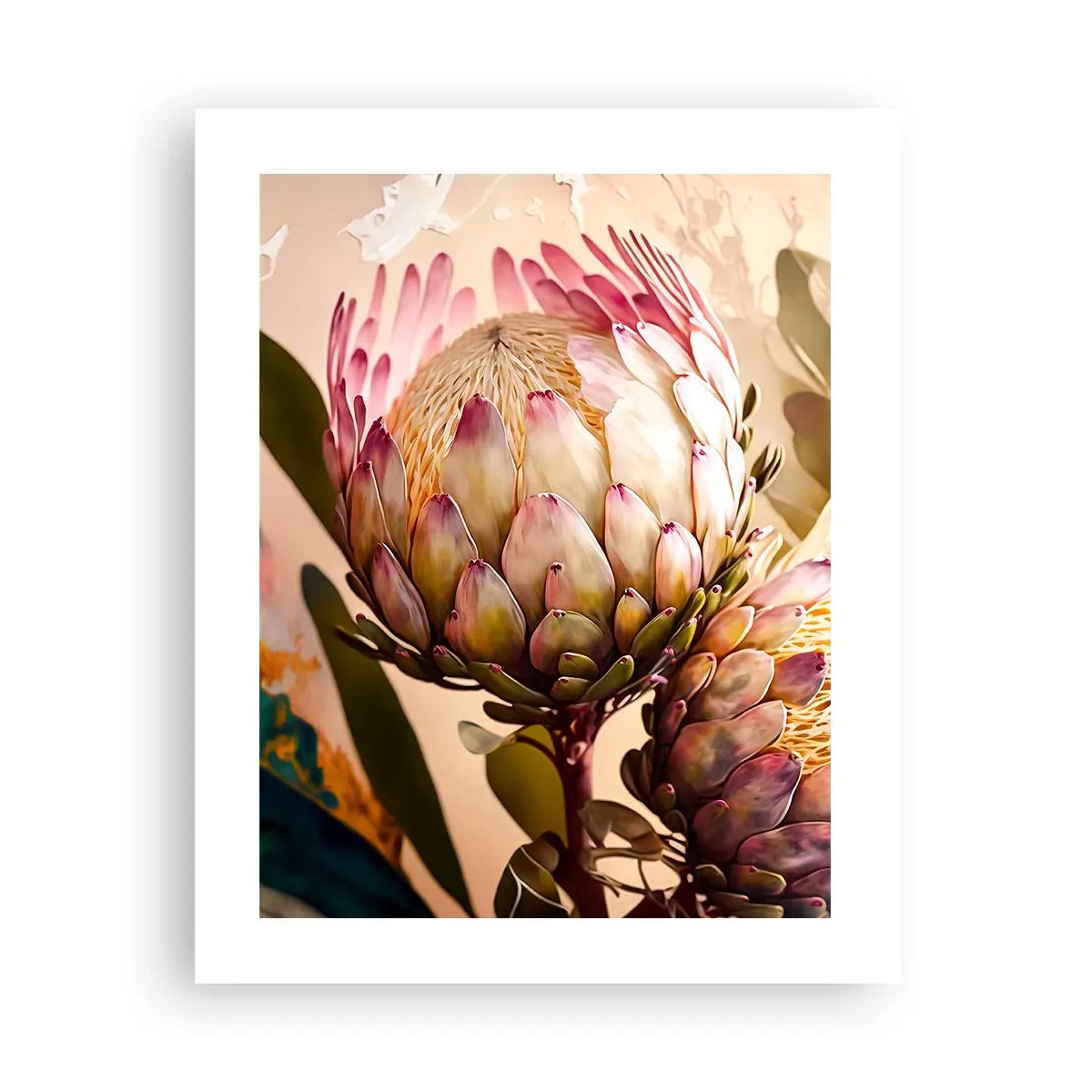 Plakat - Czule objęte - 40x50 cm