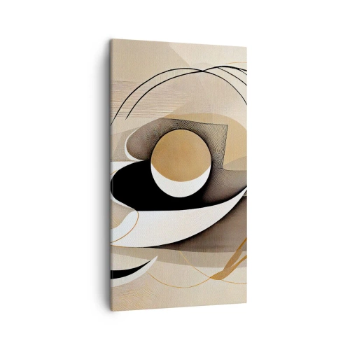 Obraz na płótnie - Kompozycja: istota rzeczy - 45x80 cm
