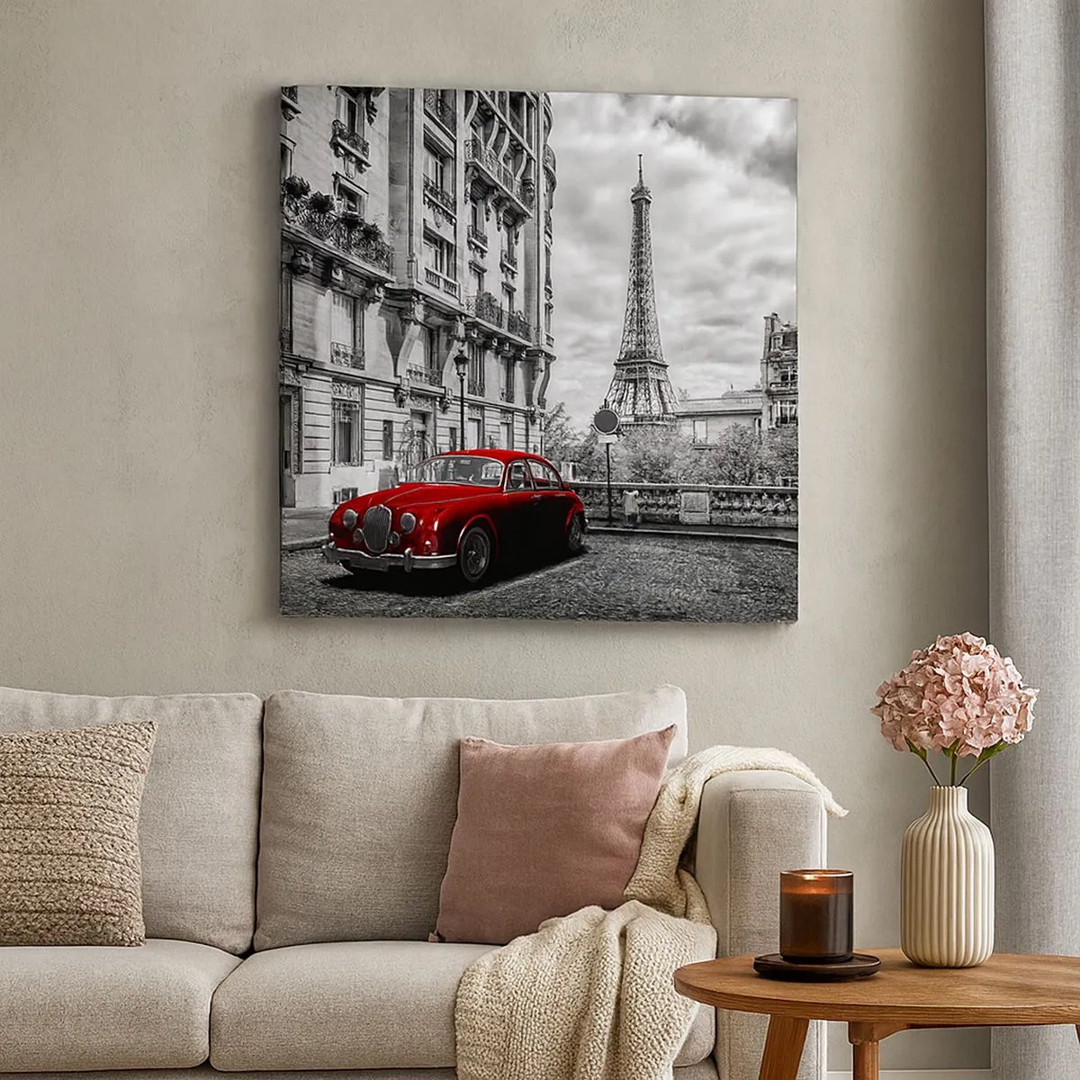 Obraz na płótnie - Drapieżnik w mieście - 30x30 cm