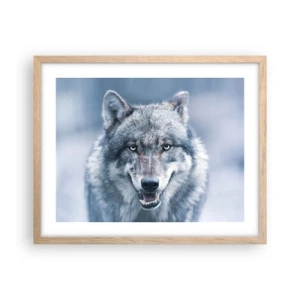 Plakat w ramie jasny dąb - Podejmiesz wyzwanie? - 50x40 cm