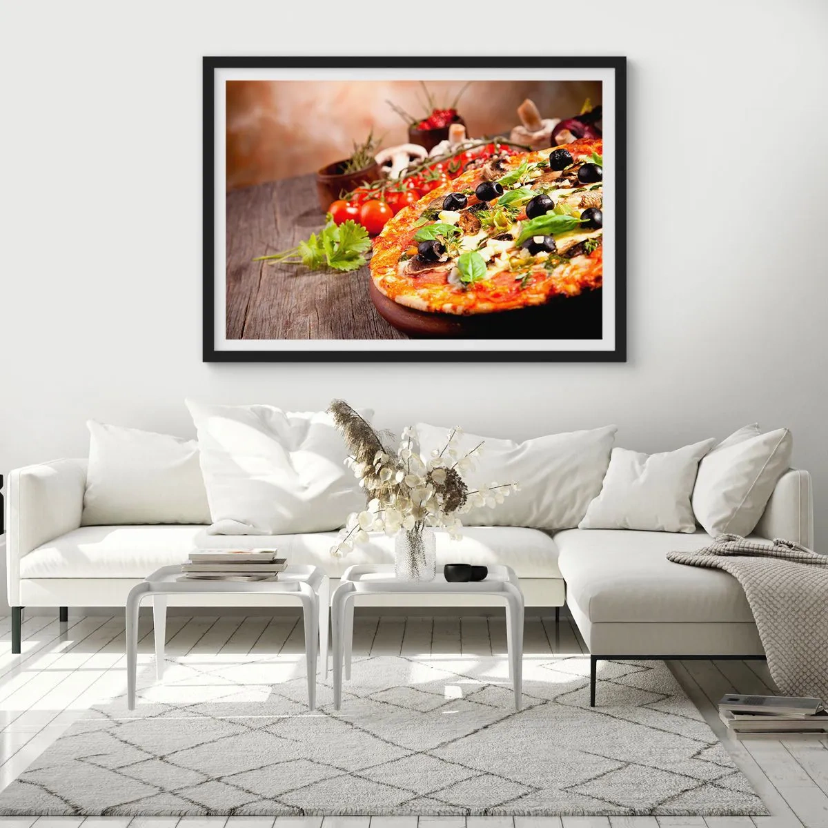 Plakat w czarnej ramie - Z tellurycznych ingrediencji - 50x40 cm