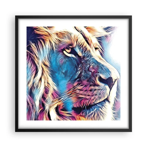 Plakat w czarnej ramie - Mądrość natury - 50x50 cm