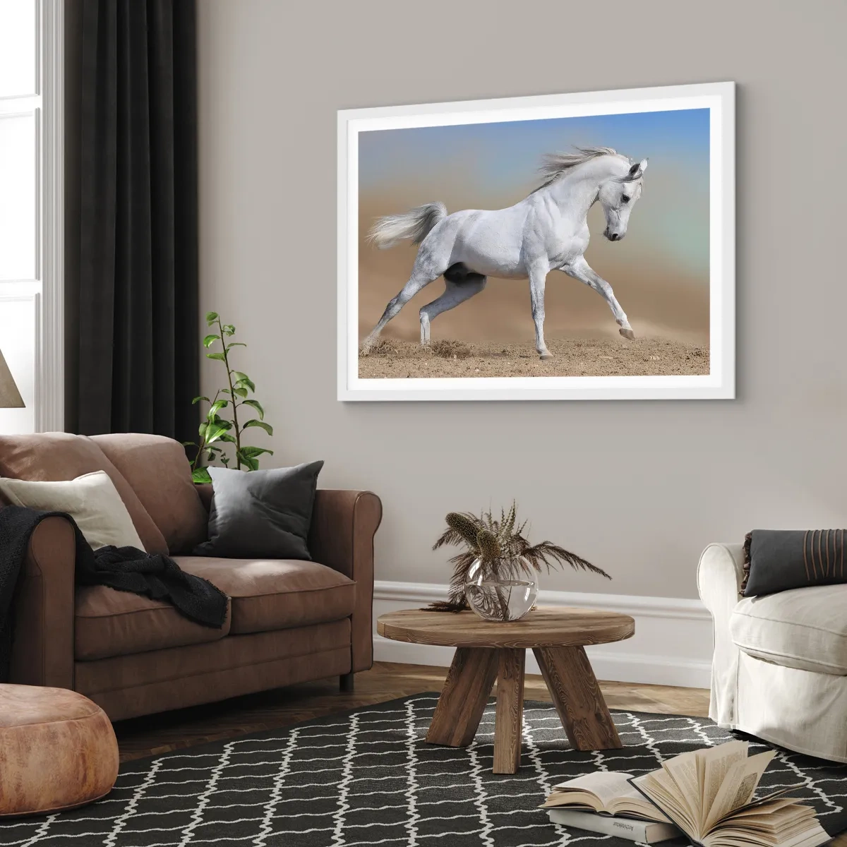 Plakat w białej ramie - Najpiękniejsza arabska baśń - 40x30 cm